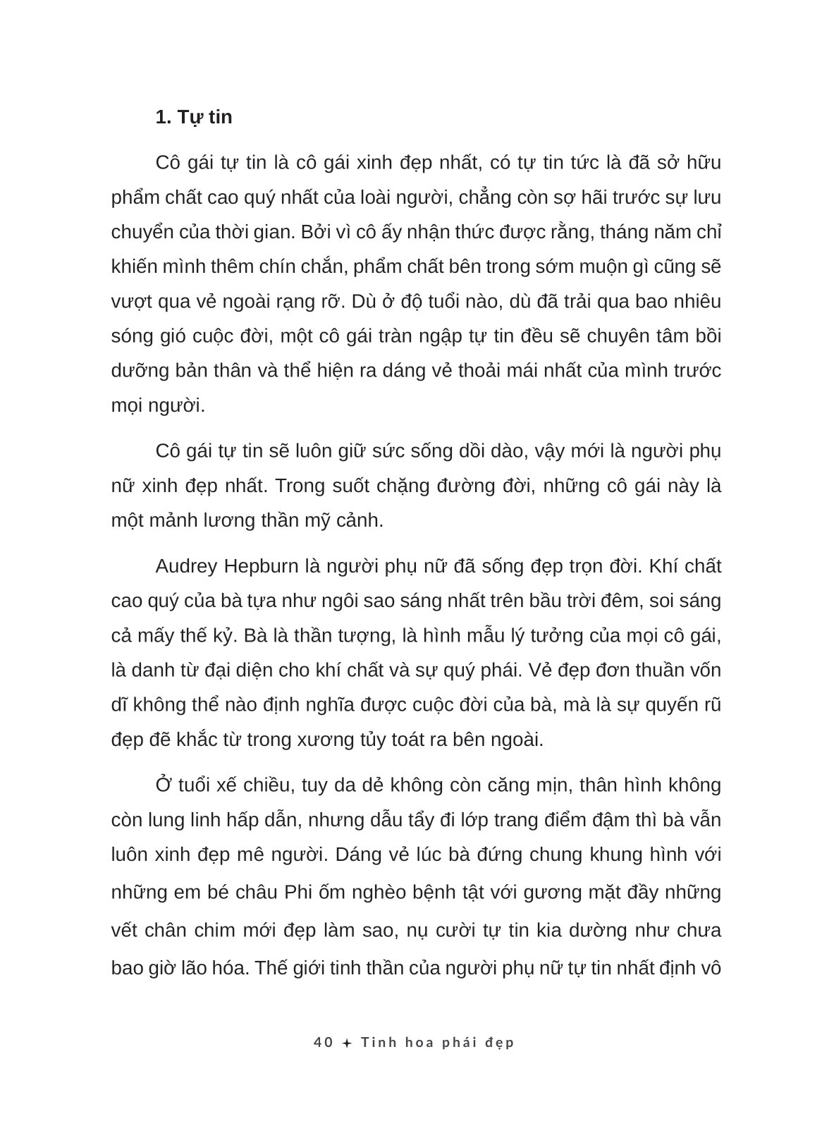 tinh hoa phái đẹp