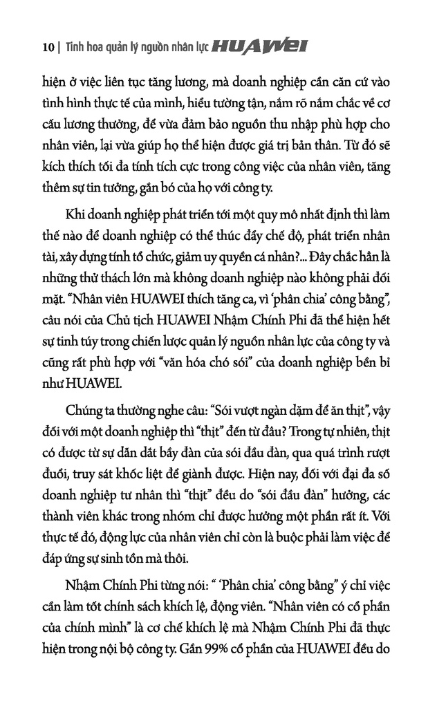tinh hoa quản lý nguồn nhân lực huawei