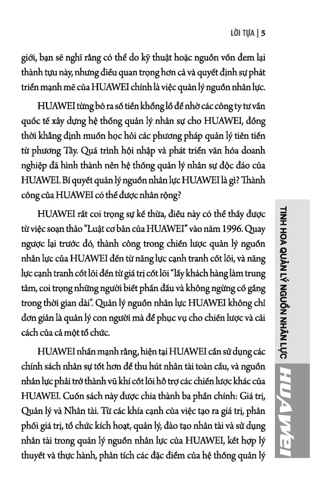 tinh hoa quản lý nguồn nhân lực huawei