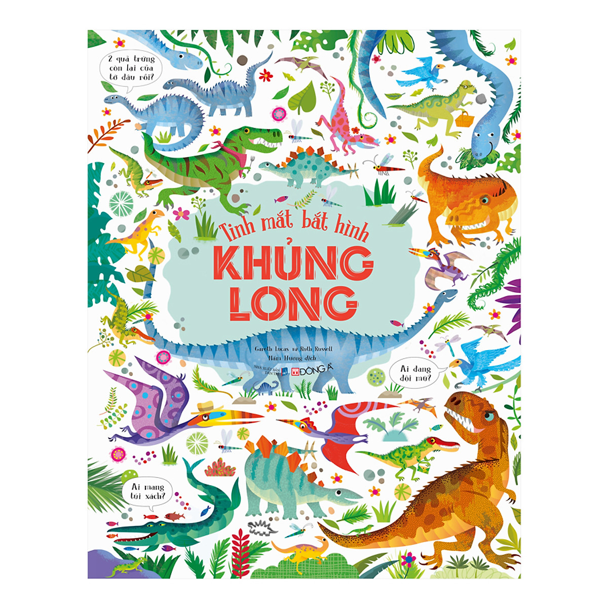 tinh mắt bắt hình - khủng long