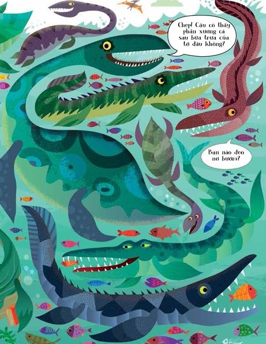 tinh mắt bắt hình - khủng long