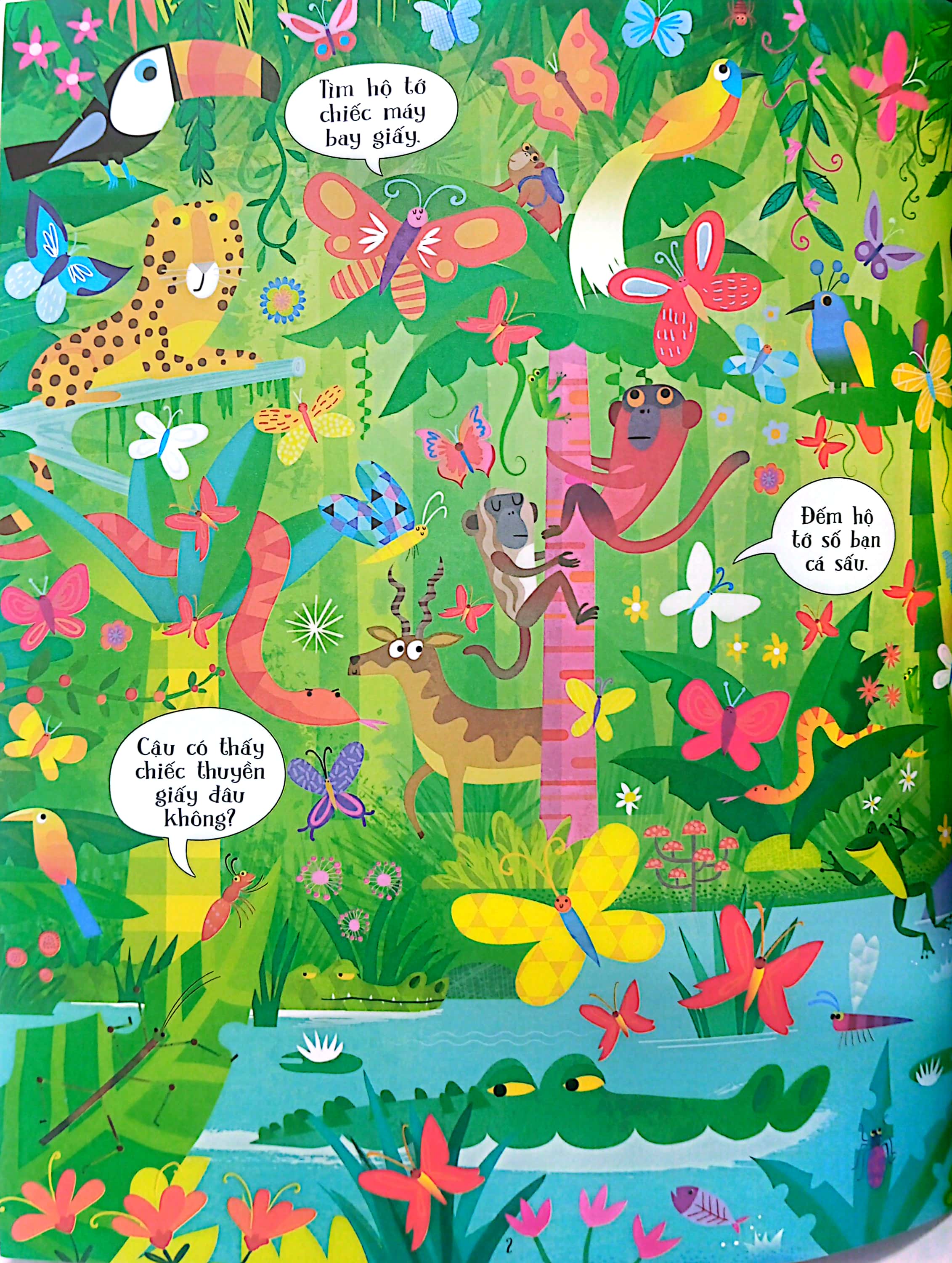 tinh mắt bắt hình - rừng rậm