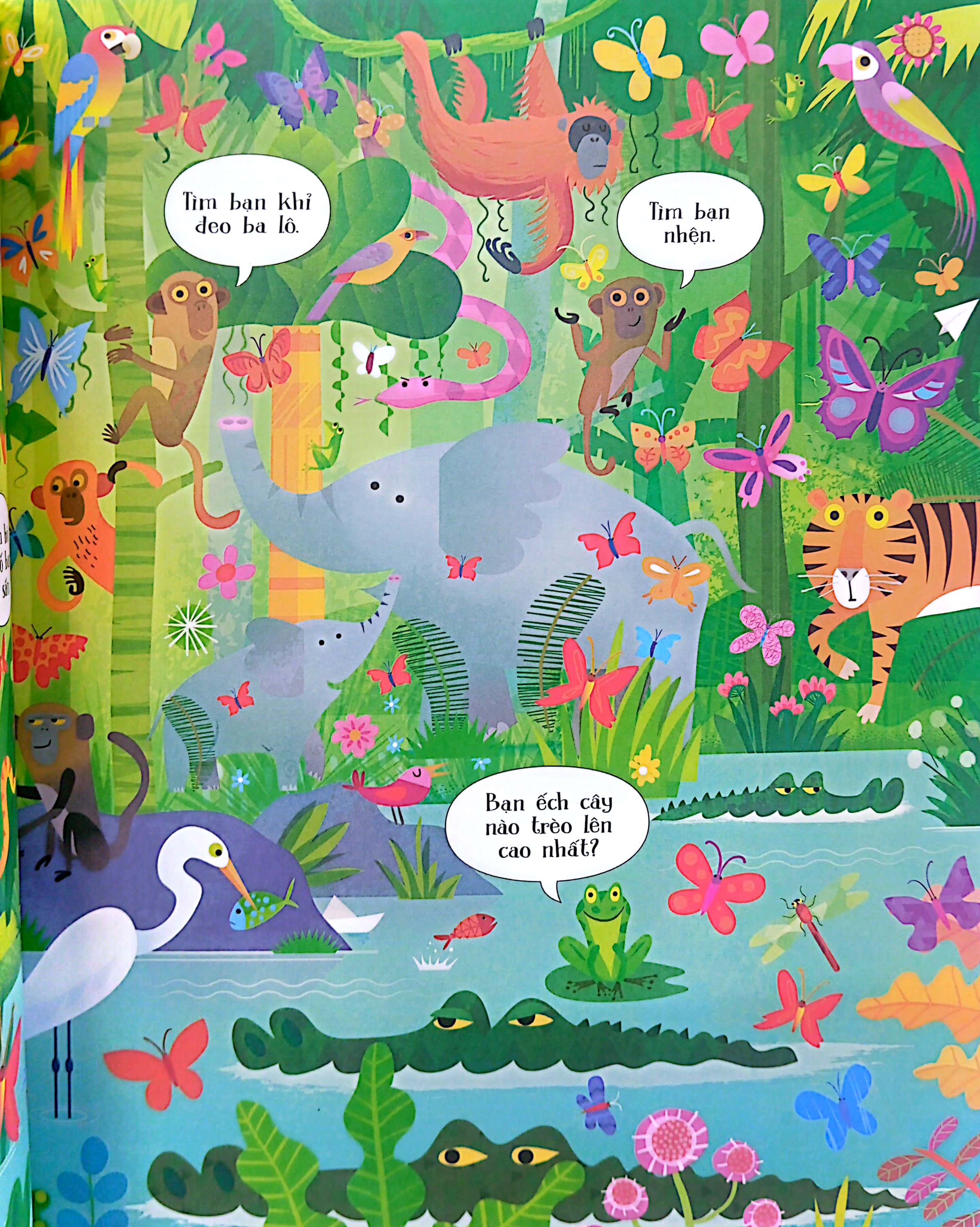 tinh mắt bắt hình - rừng rậm