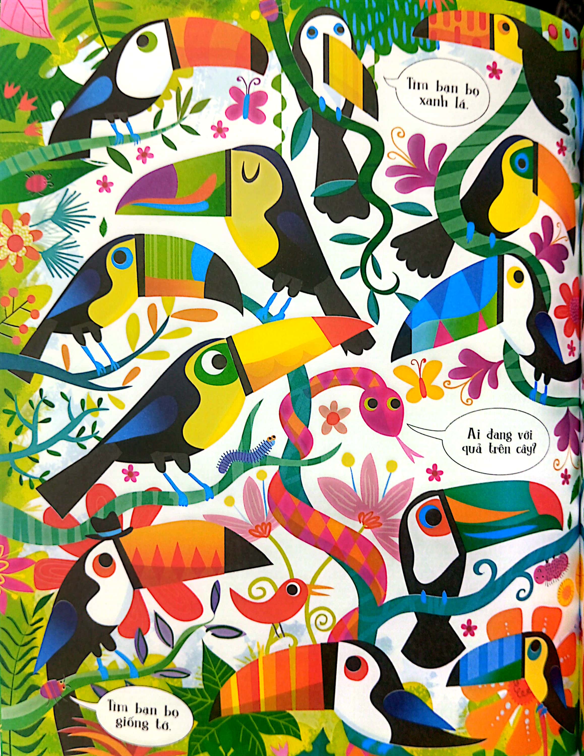 tinh mắt bắt hình - rừng rậm