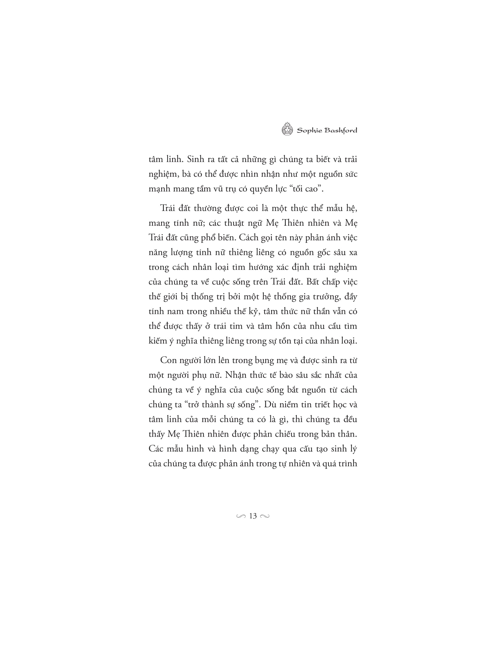 tính nữ thiêng liêng