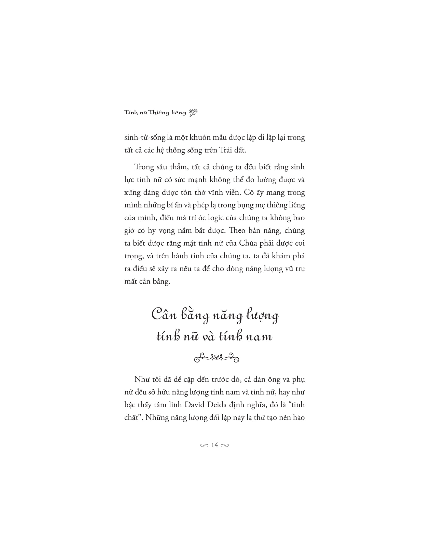 tính nữ thiêng liêng