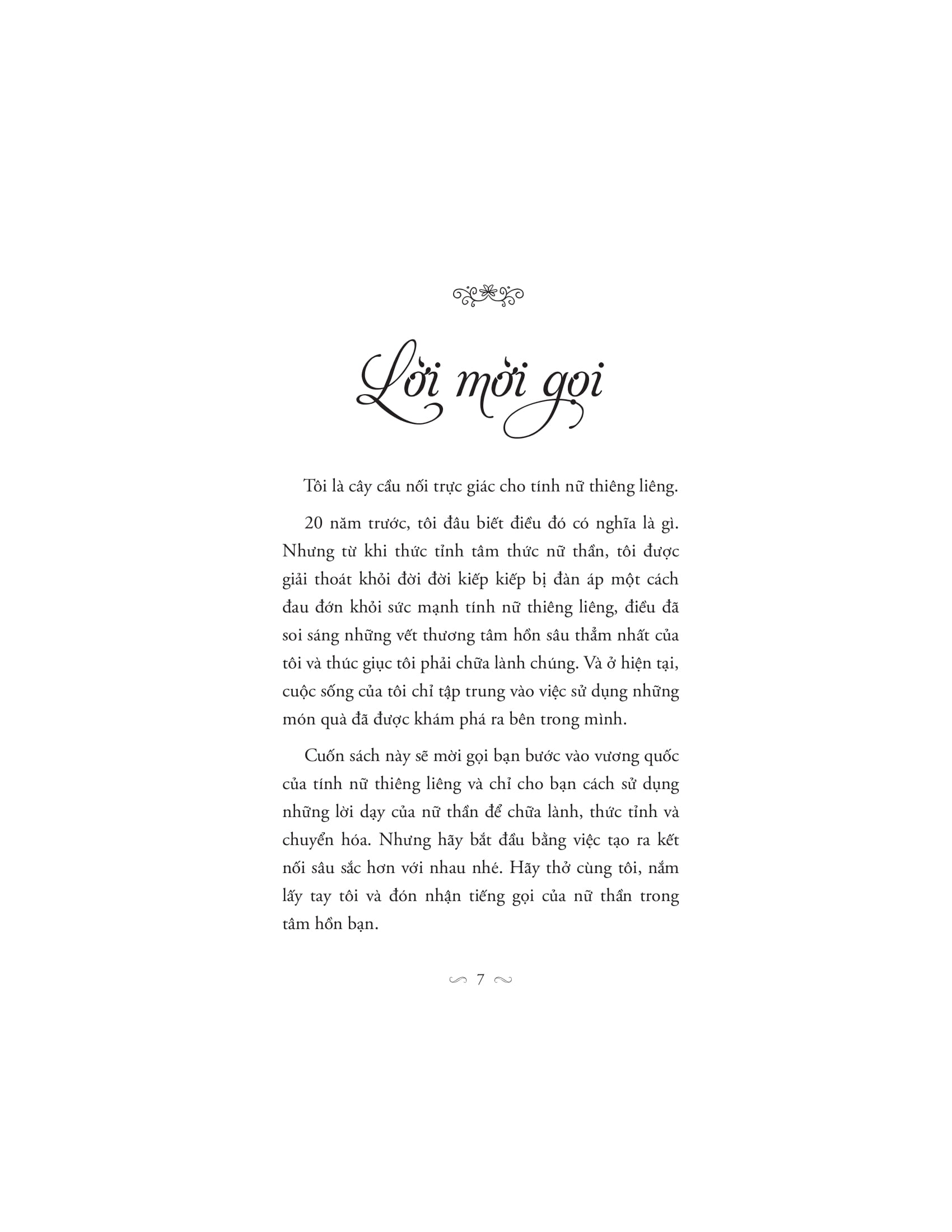 tính nữ thiêng liêng