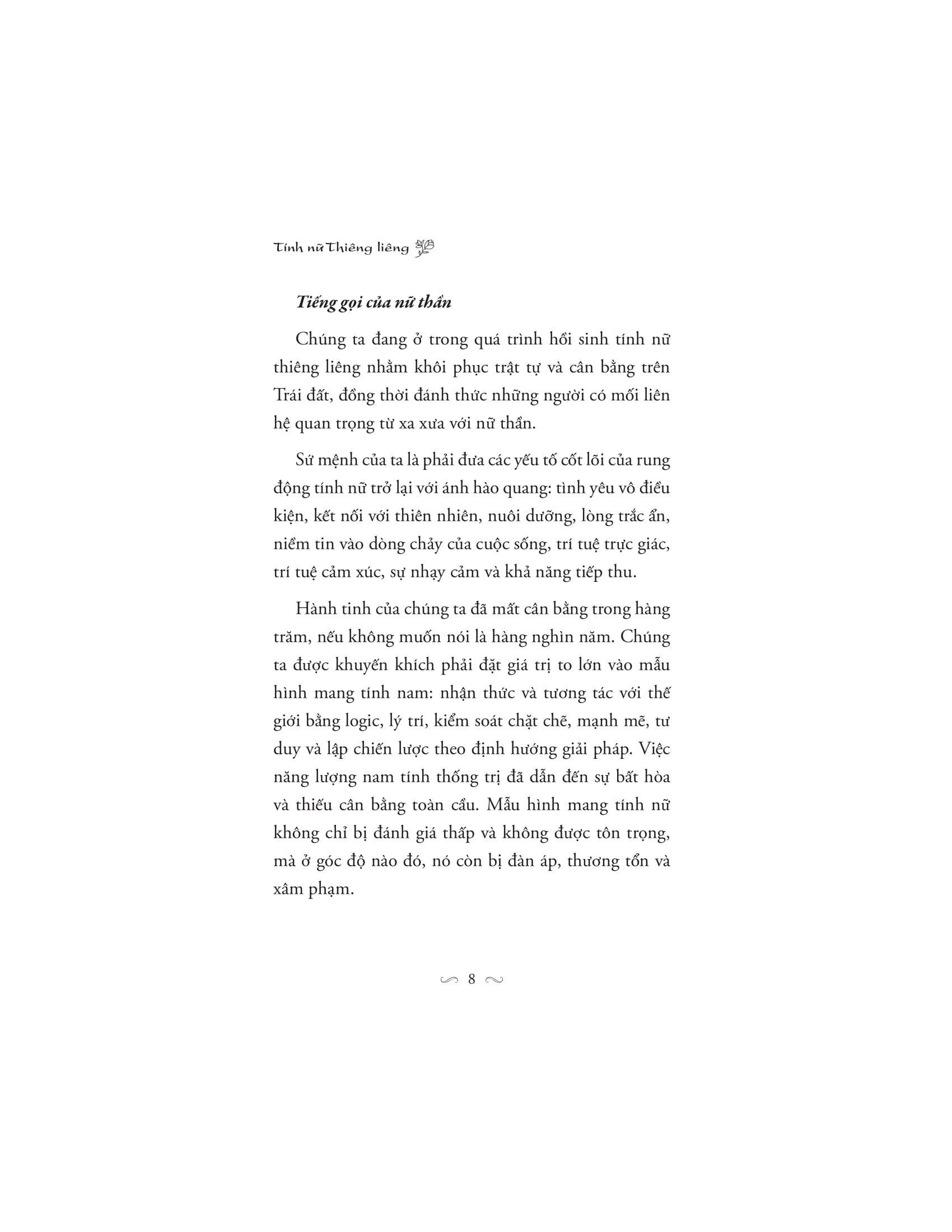 tính nữ thiêng liêng