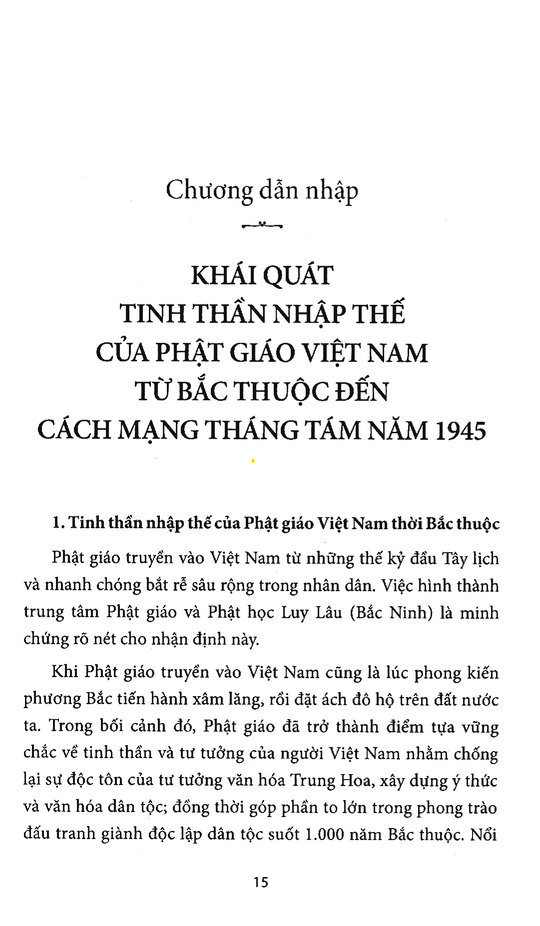 tinh thần nhập thế của phật giáo việt nam ( 1945-1975)