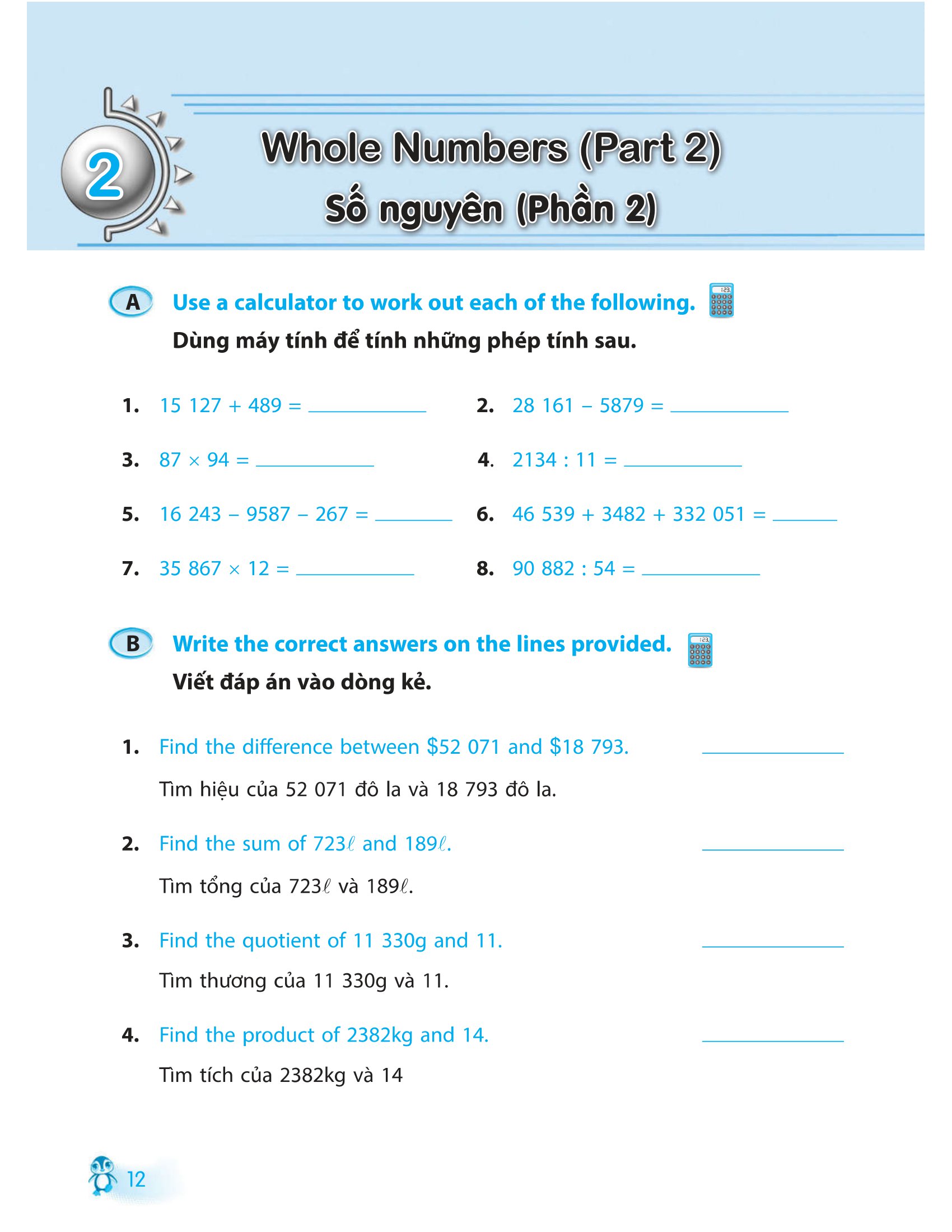 tinh thông toán học - mastering mathematics - dành cho trẻ 10-11 tuổi - quyển b