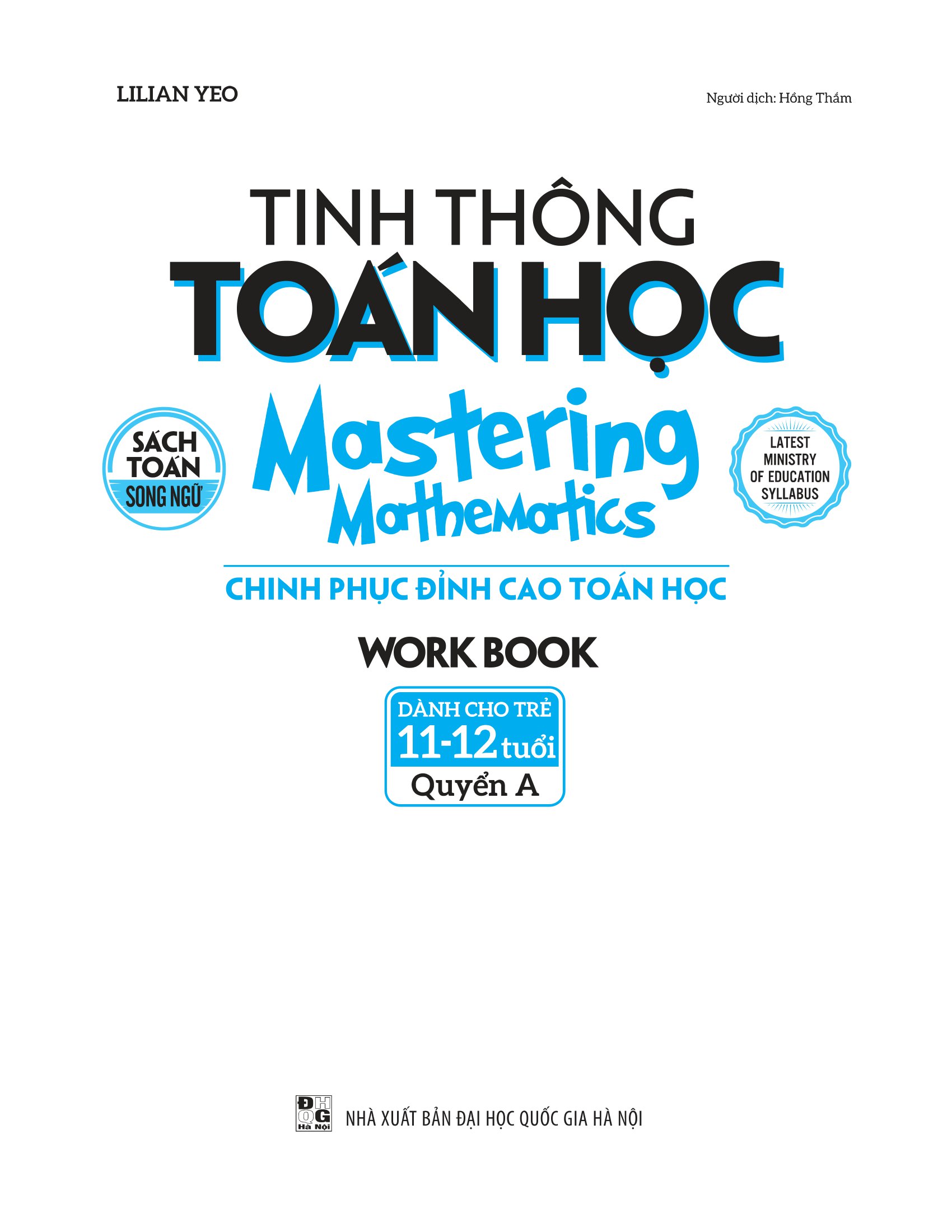 tinh thông toán học - mastering mathematics - dành cho trẻ 11-12 tuổi - quyển a