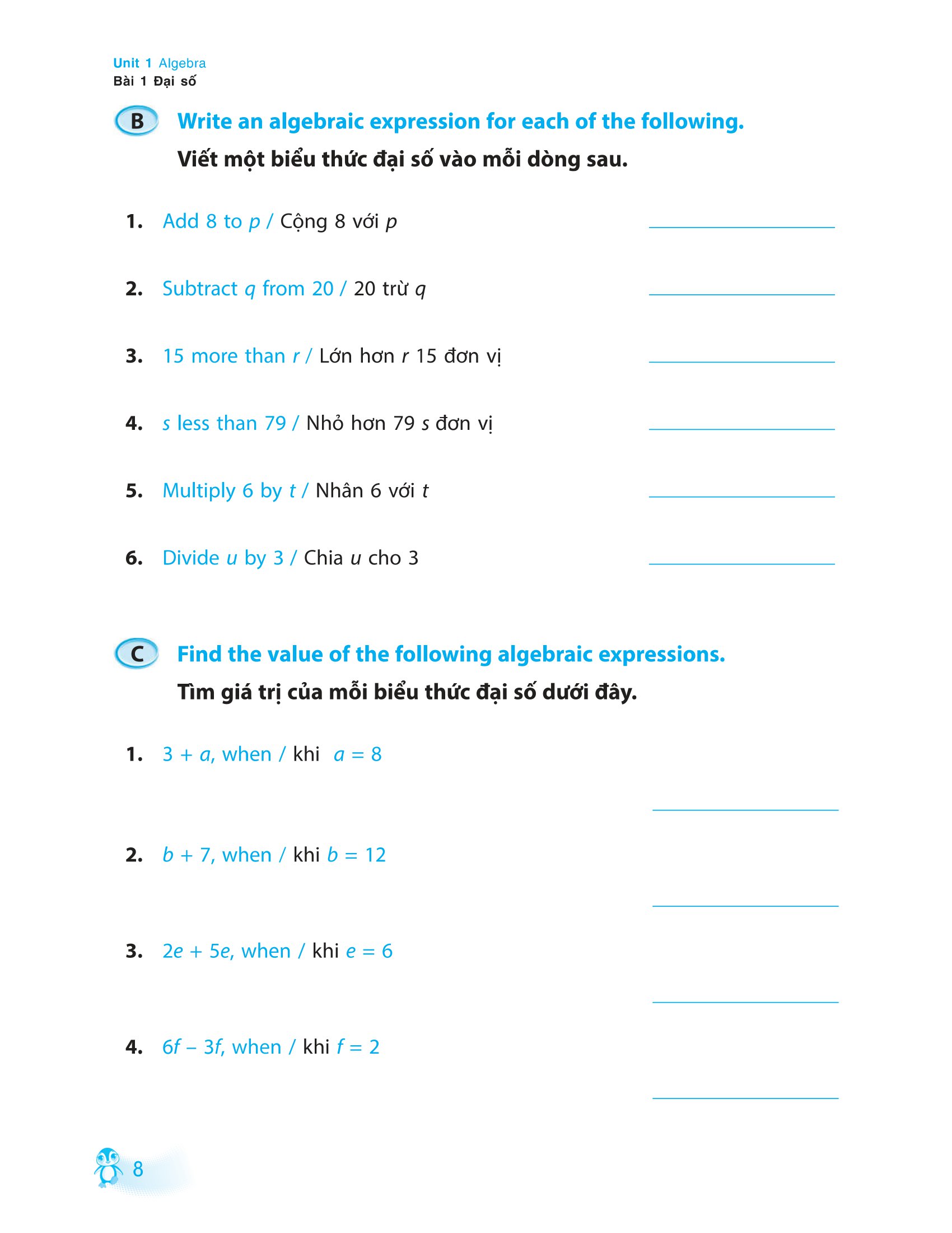 tinh thông toán học - mastering mathematics - dành cho trẻ 11-12 tuổi - quyển a