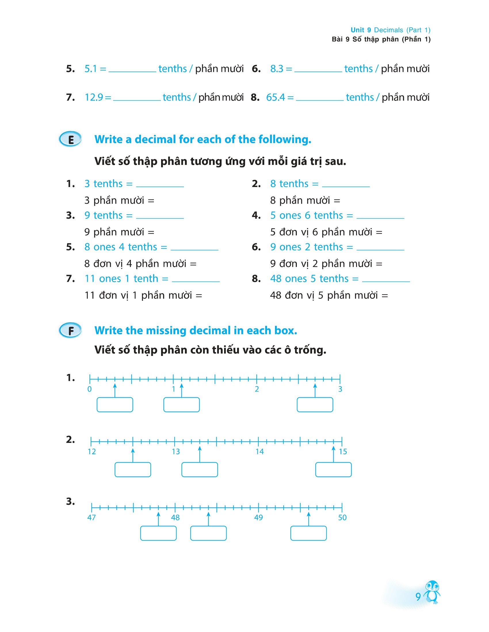 tinh thông toán học - mastering mathematics - dành cho trẻ 9 -10 tuổi - quyển b