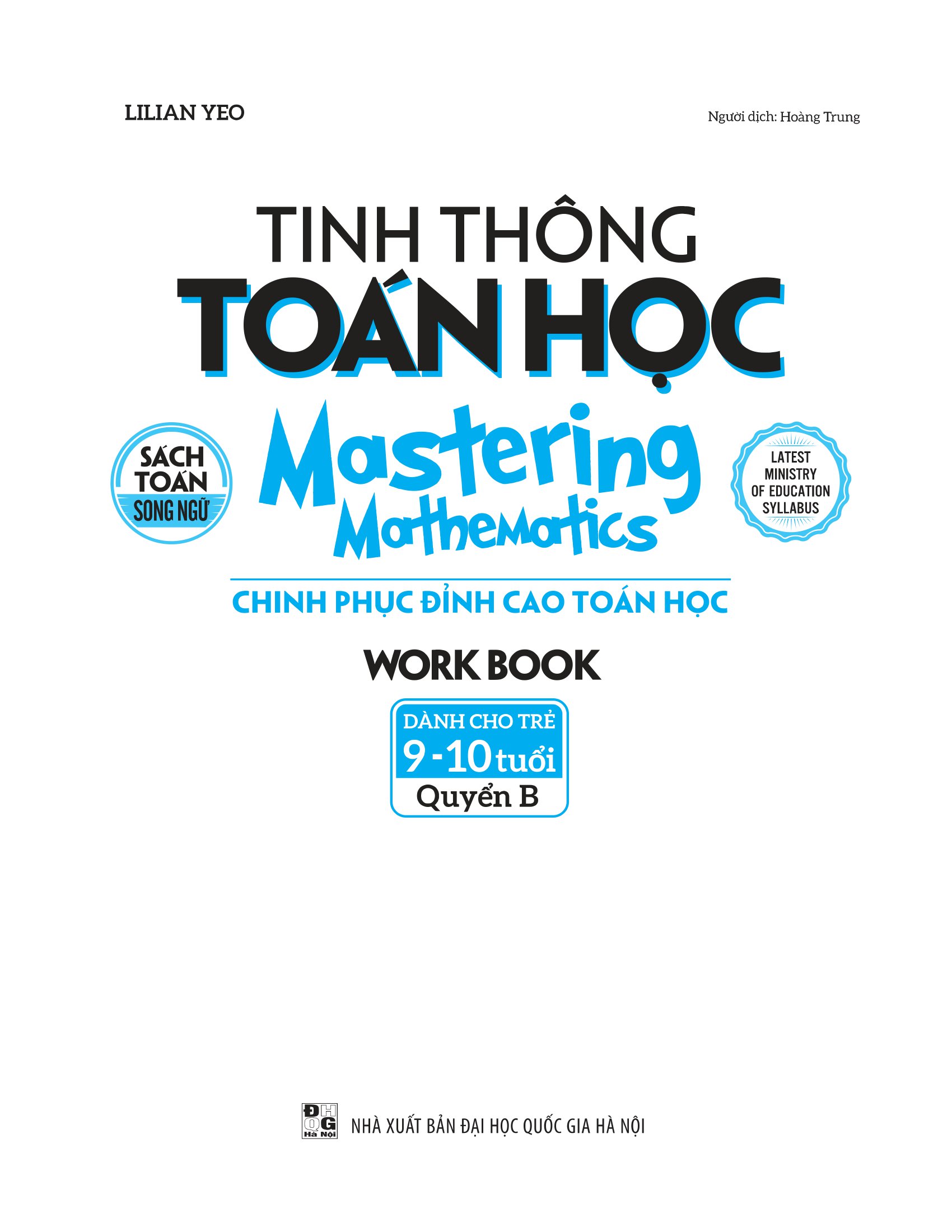tinh thông toán học - mastering mathematics - dành cho trẻ 9 -10 tuổi - quyển b