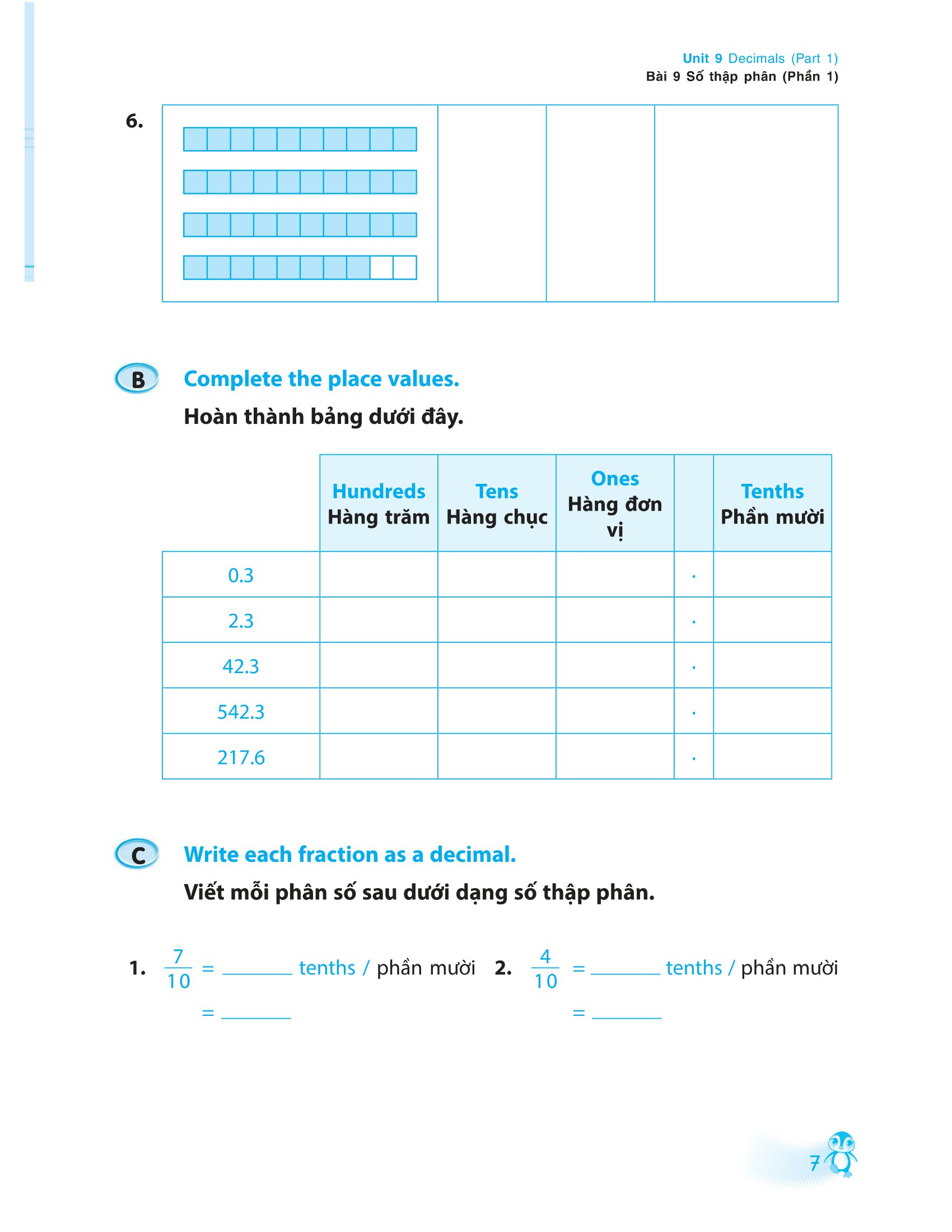 tinh thông toán học - mastering mathematics - dành cho trẻ 9 -10 tuổi - quyển b