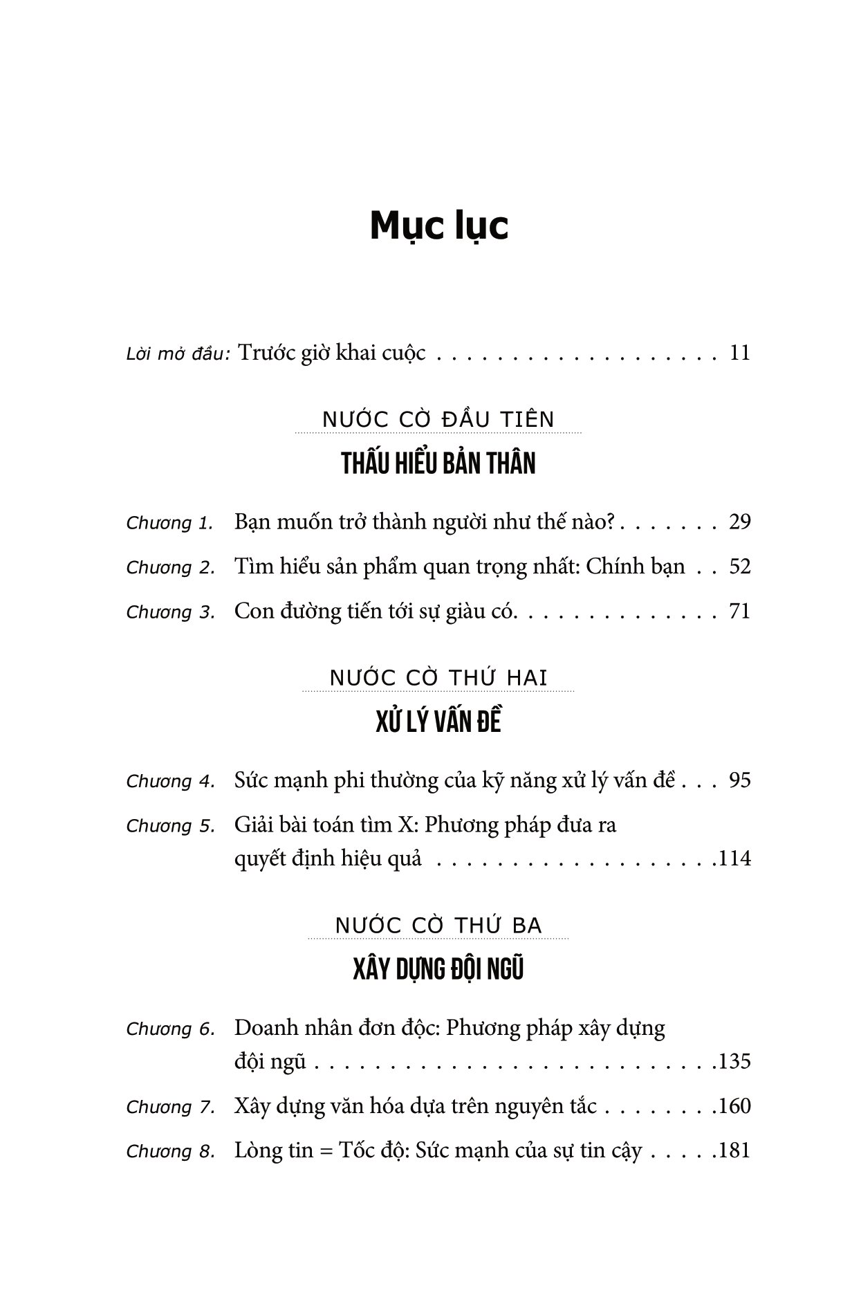 tính trước 5 bước