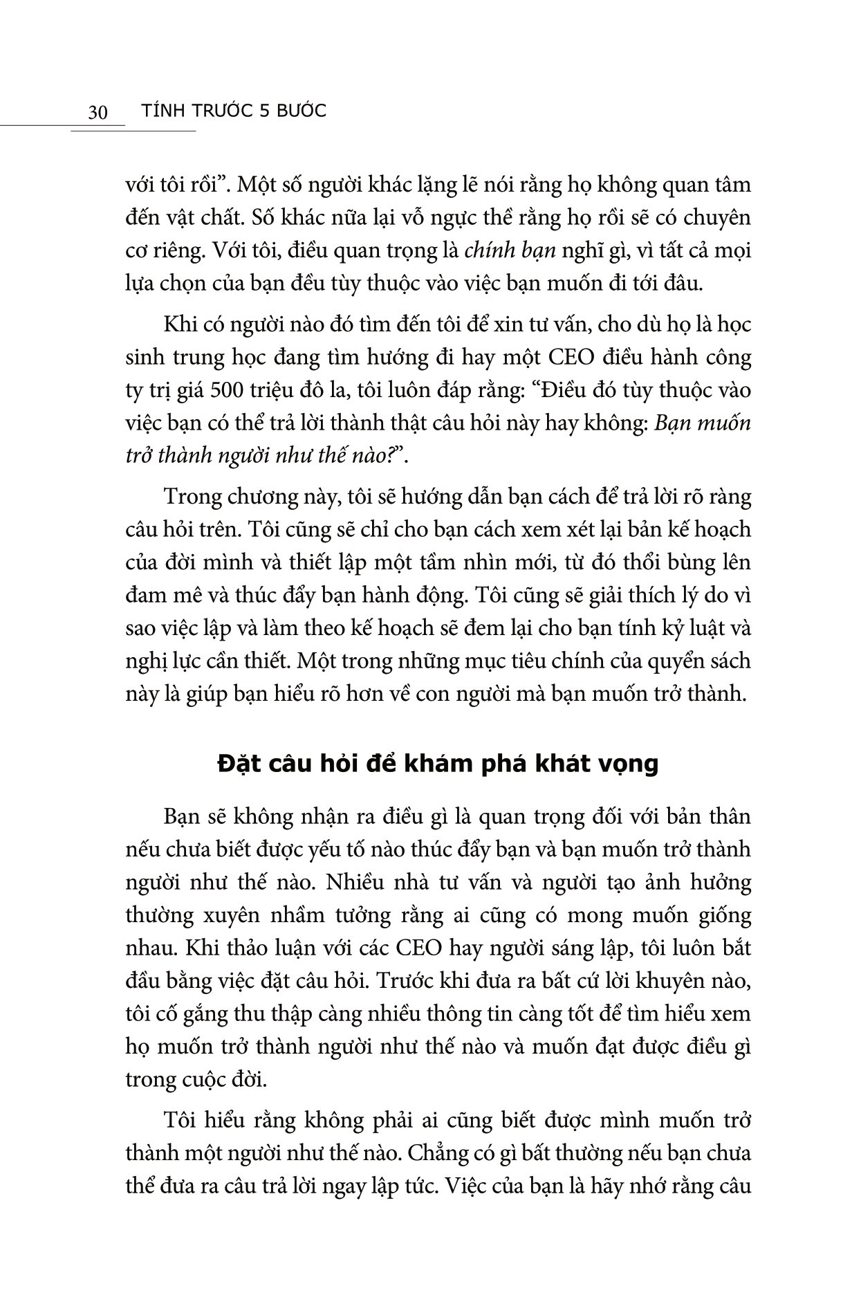 tính trước 5 bước