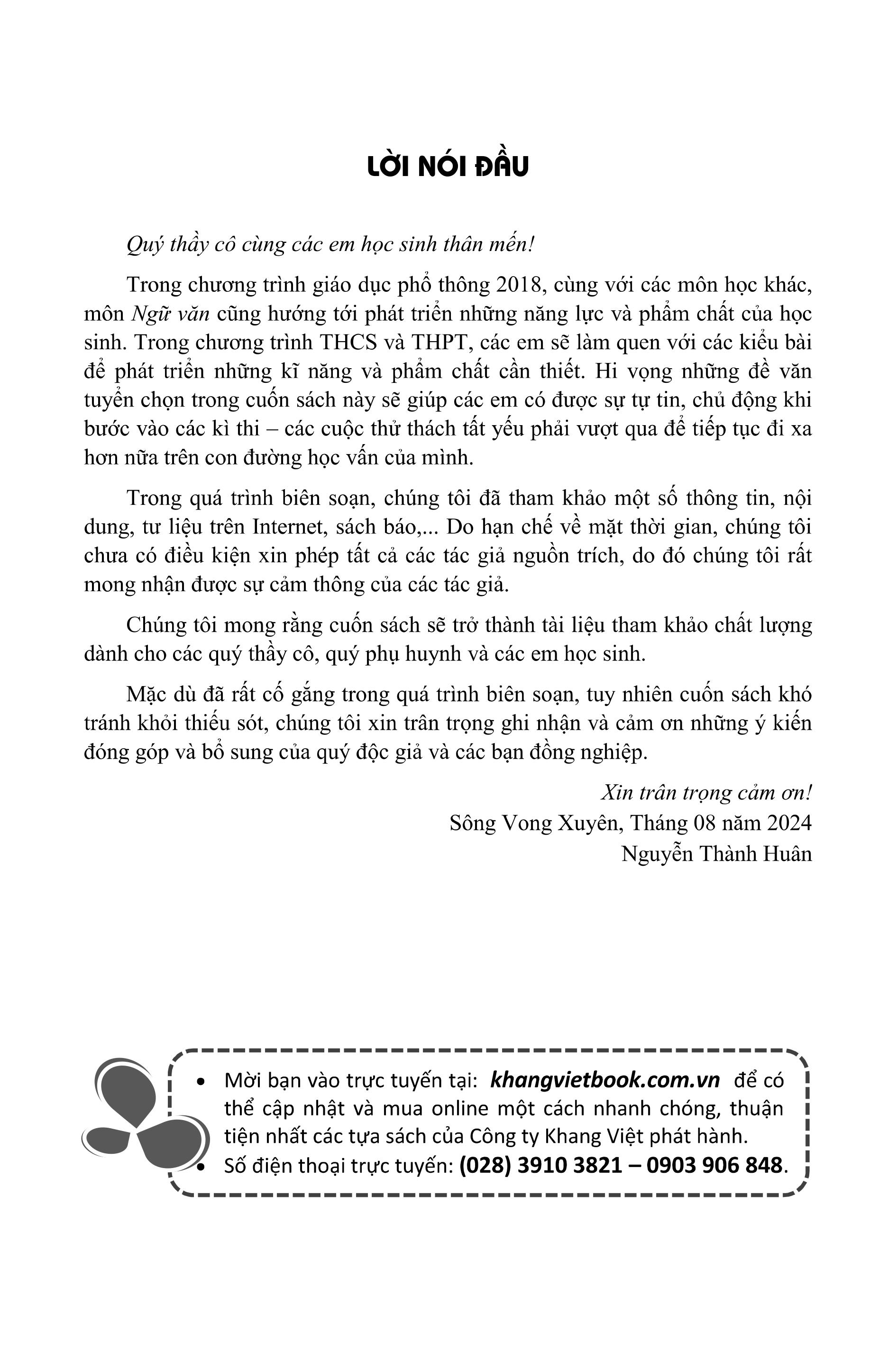 tinh tuyển những bài luận theo hướng mở - quyển 1
