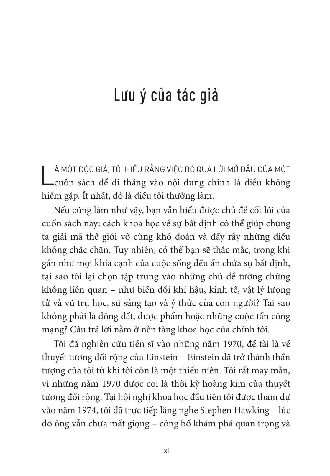 tính ưu việt của hoài nghi - từ vật lý lượng tử đến biến đổi khí hậu - khoa học vế sự bất định giúp chúng ta hiểu về thế giới hỗn độn