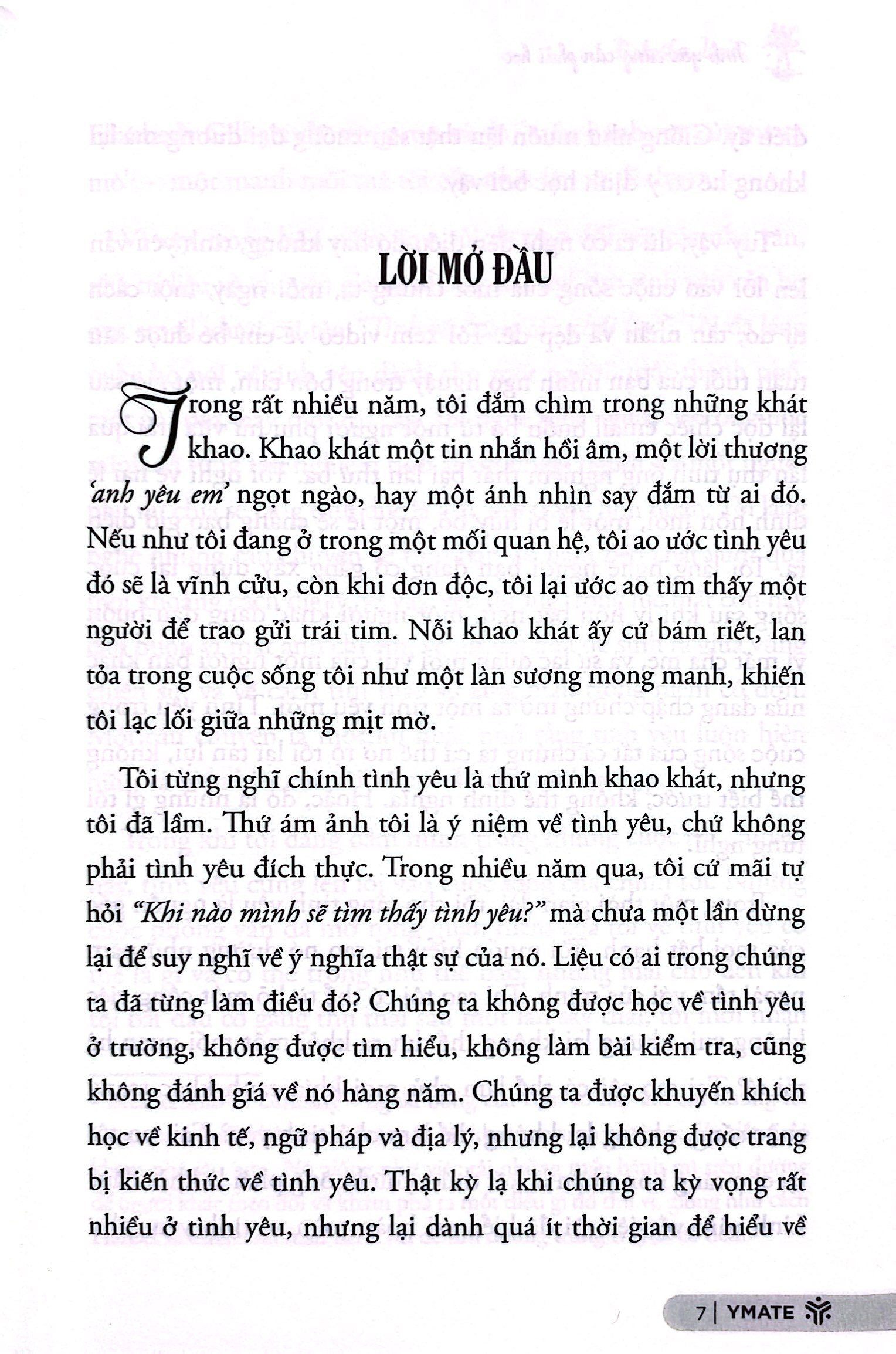 tình yêu cũng cần phải học - khám phá tình yêu từ những trải nghiệm sâu sắc và chân thành nhất