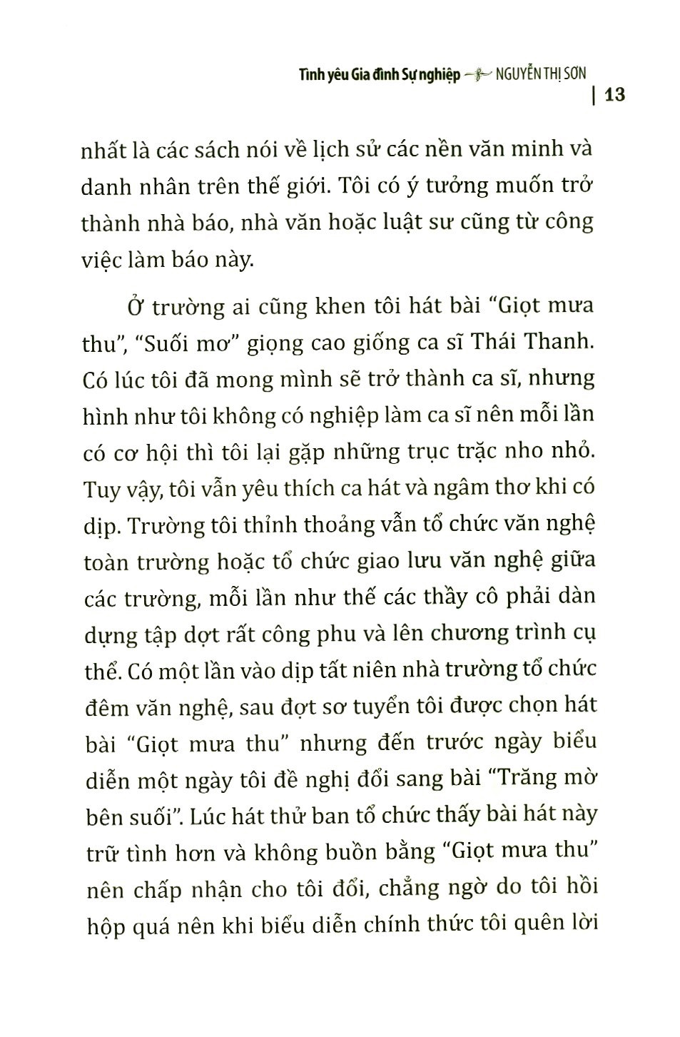 tình yêu gia đình sự nghiệp