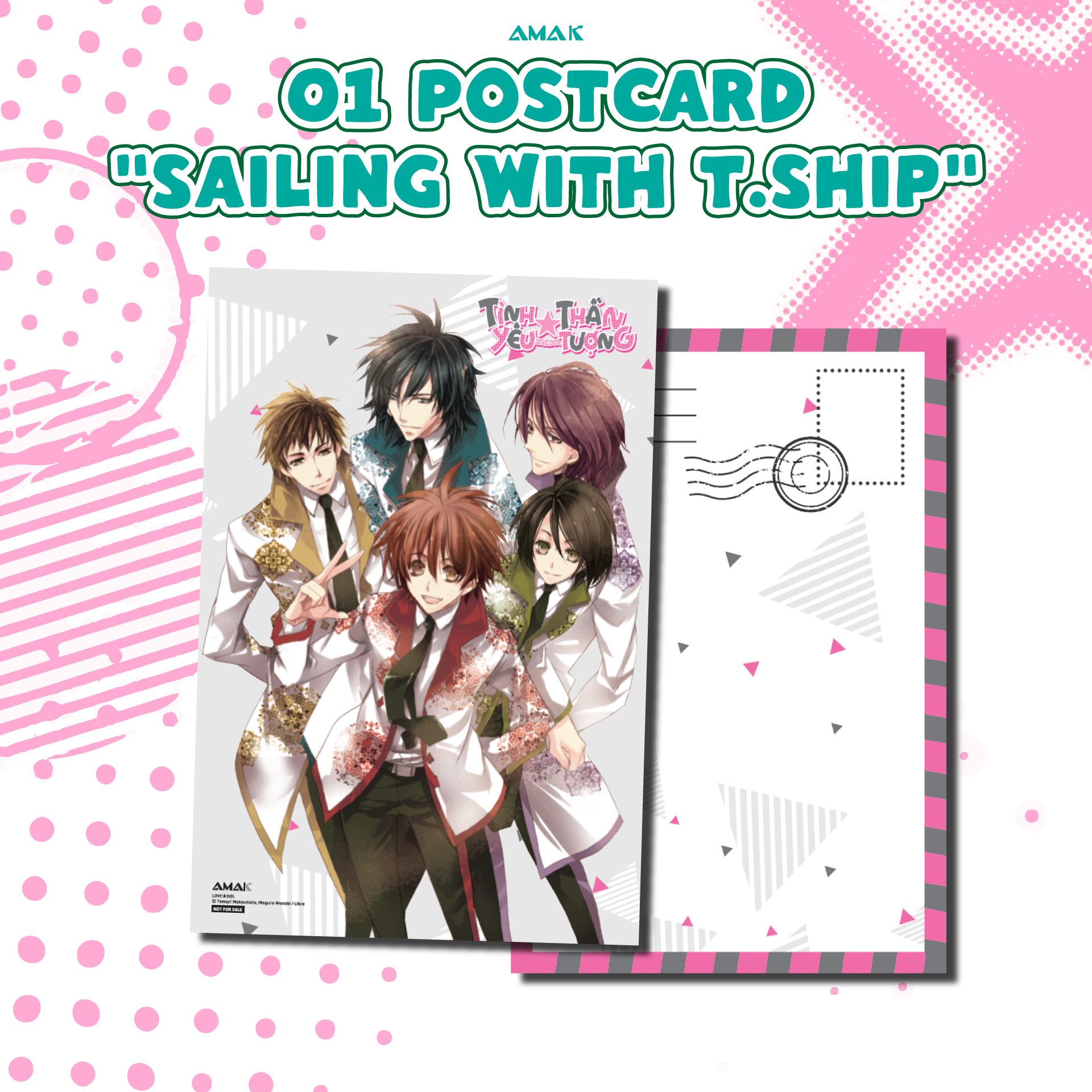 Tinh Yeu Than Tuong - Lovedol - Tang Kem 2 Postcard Hai Mat + 1 The Dieu Uoc Ema