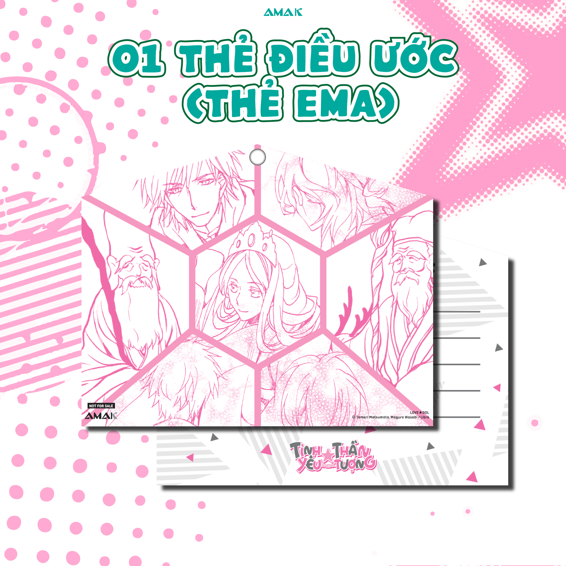 Tinh Yeu Than Tuong - Lovedol - Tang Kem 2 Postcard Hai Mat + 1 The Dieu Uoc Ema