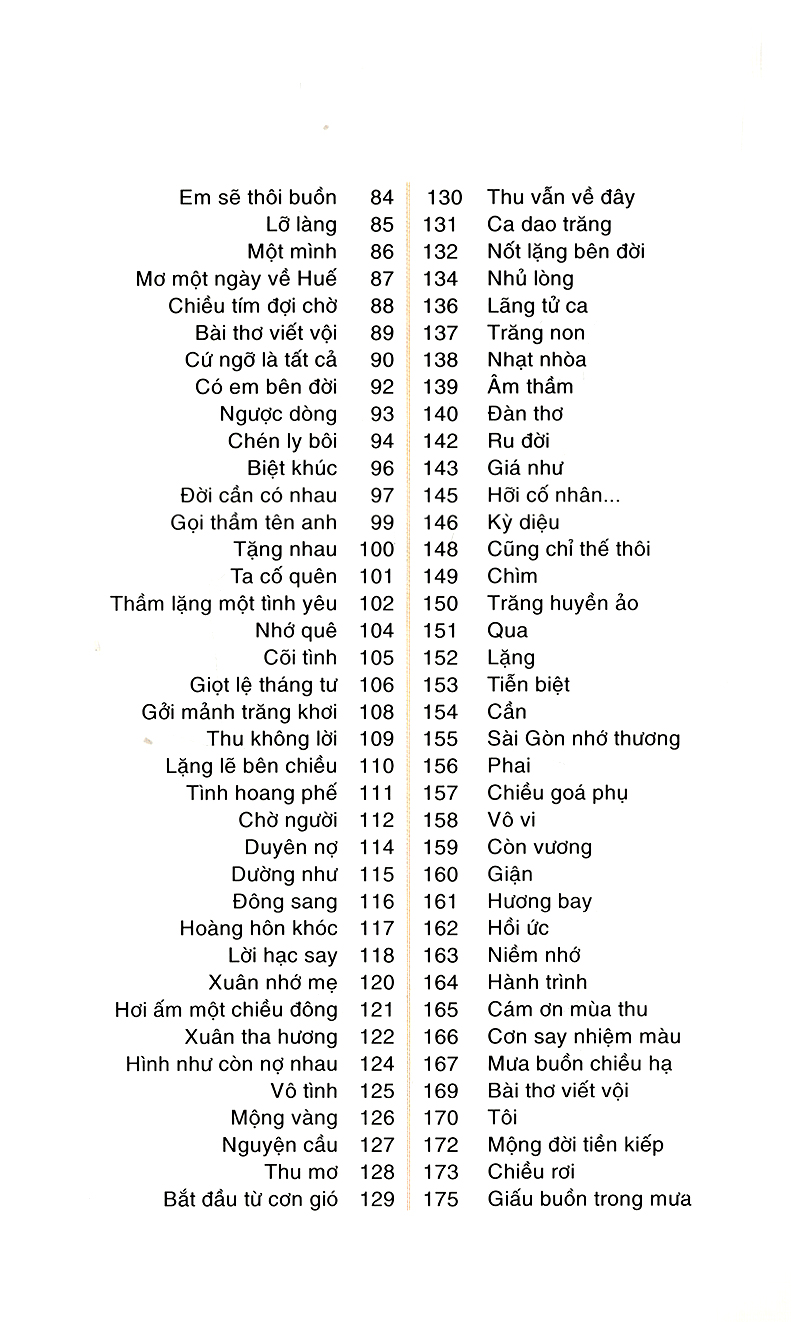 tình yêu và nỗi nhớ