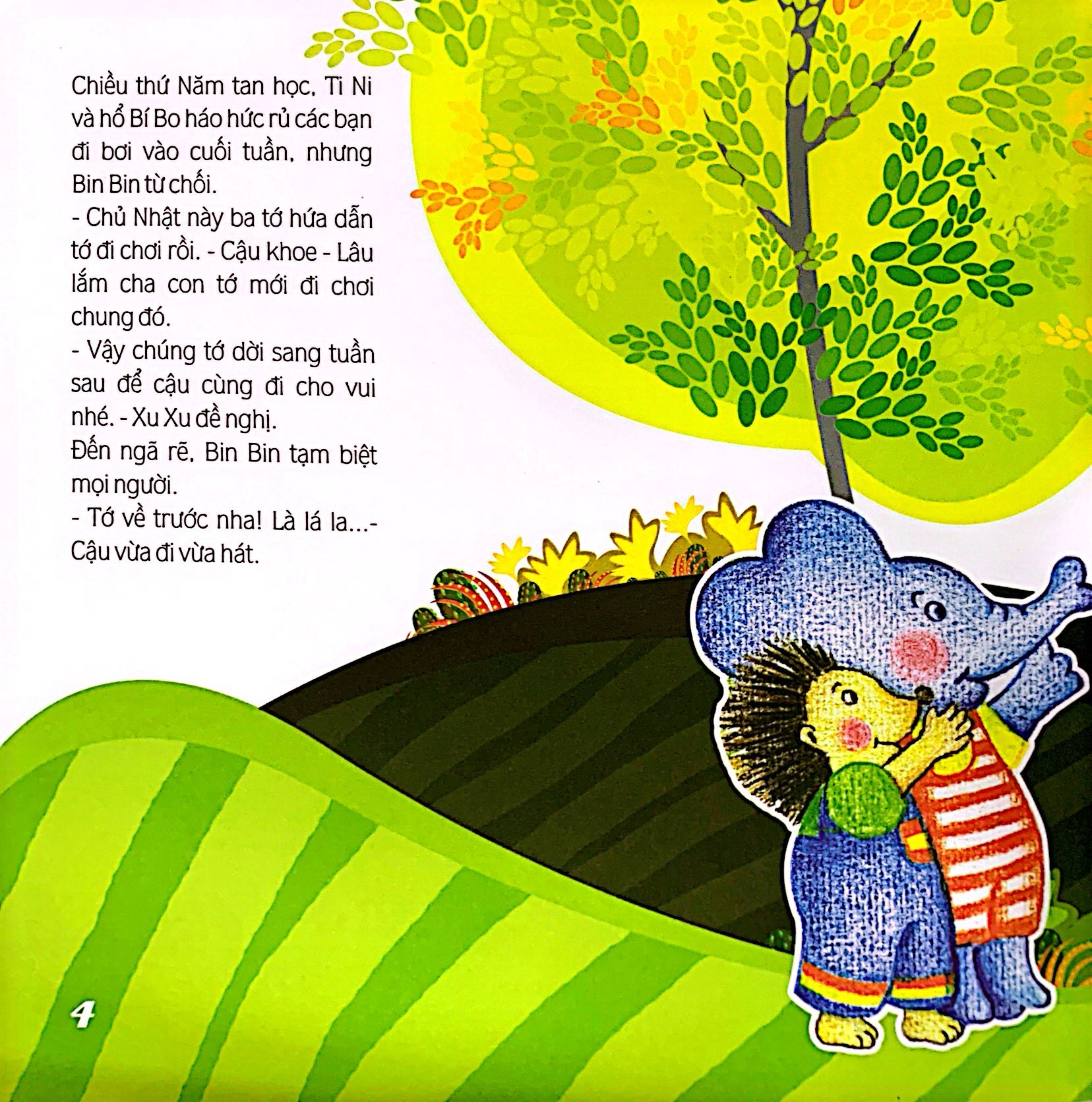 tini và các bạn - bin bin khóc nhè hh