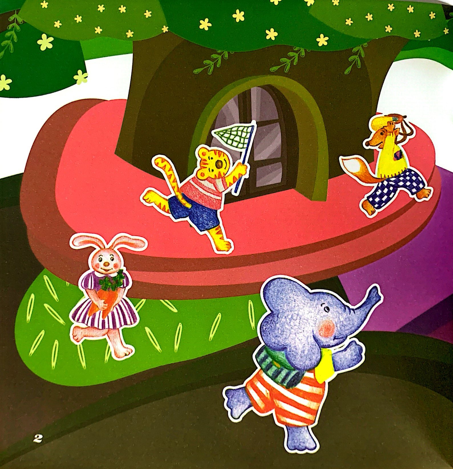 tini và các bạn - ti ni tập bay