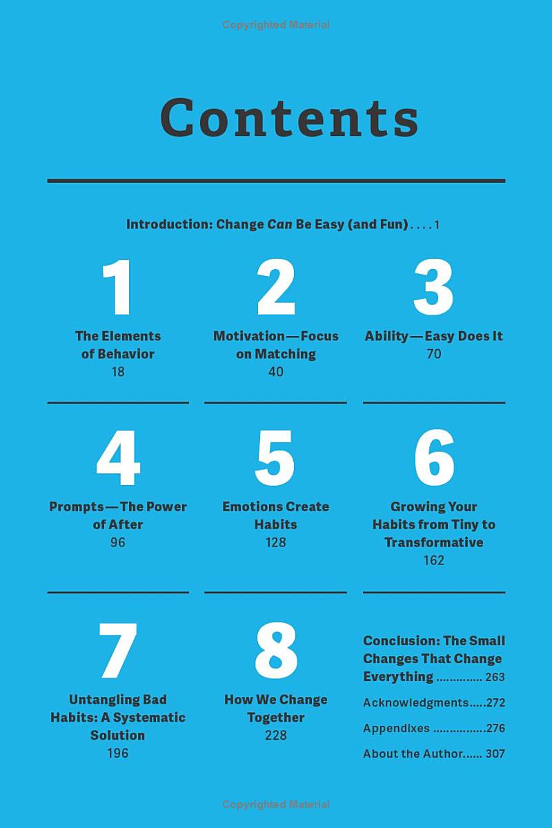 tiny habits: why starting small makes lasting change easy