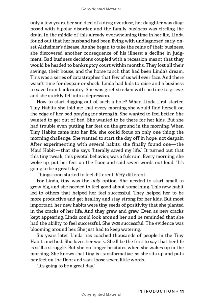 tiny habits: why starting small makes lasting change easy