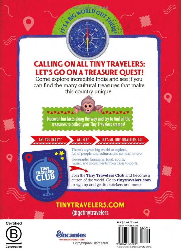 tiny travelers: india treasure quest