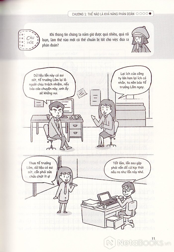 tip công sở 2- khả năng phán đoán