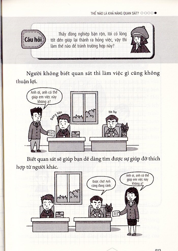 tip công sở 2- khả năng quan sát