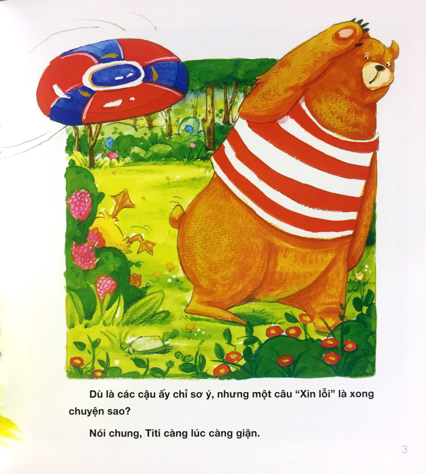 titi không muốn tha thứ