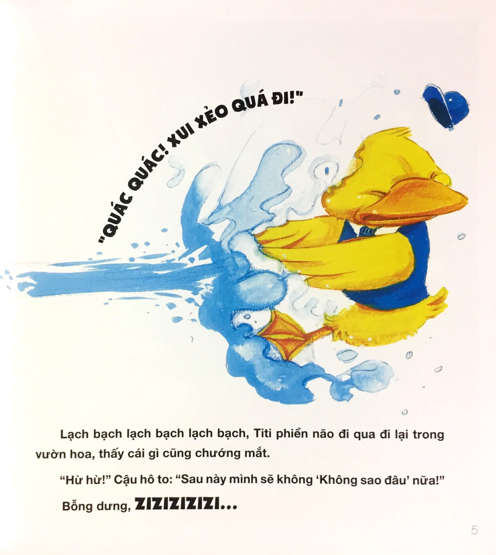 titi không muốn tha thứ