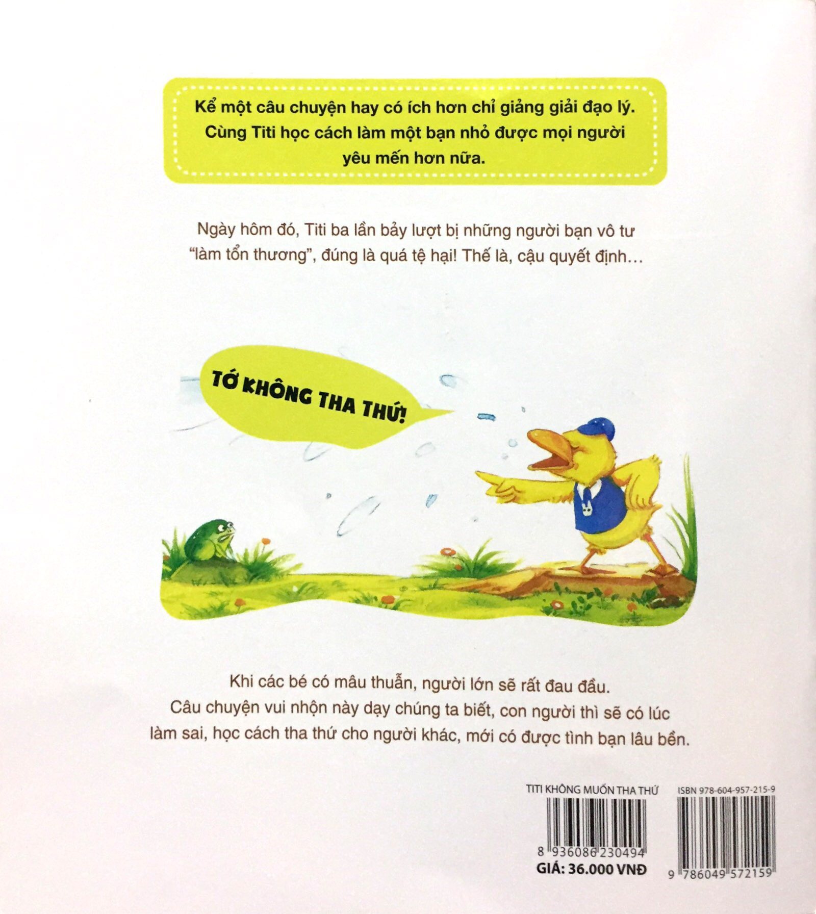 titi không muốn tha thứ