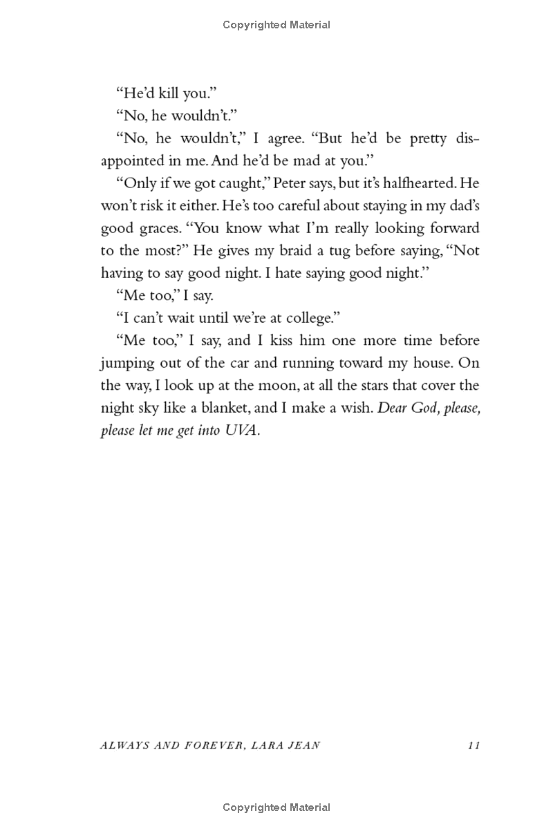 to all the boys i've loved before 3: always and forever, lara jean