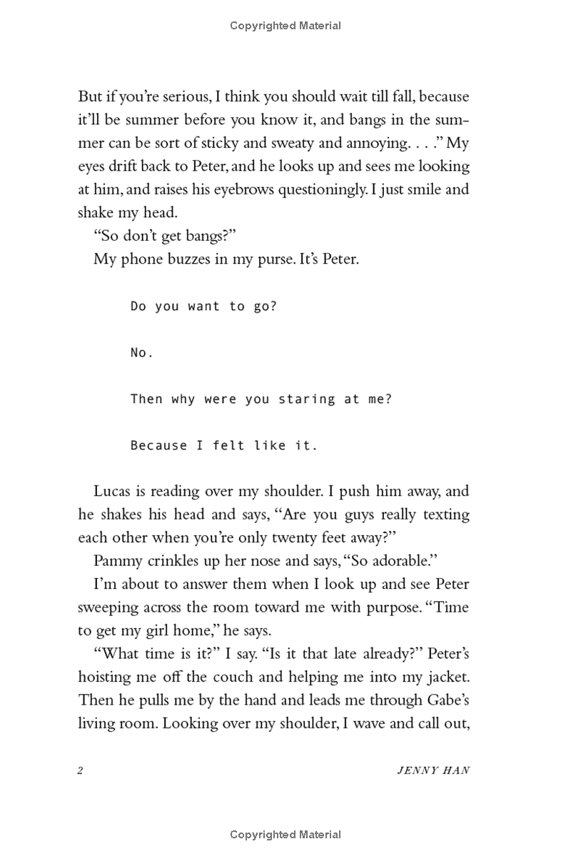 to all the boys i've loved before 3: always and forever, lara jean