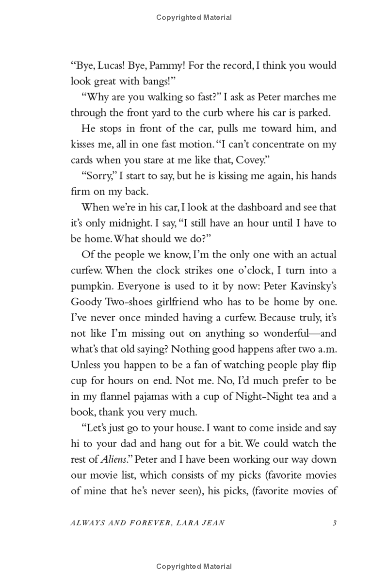 to all the boys i've loved before 3: always and forever, lara jean