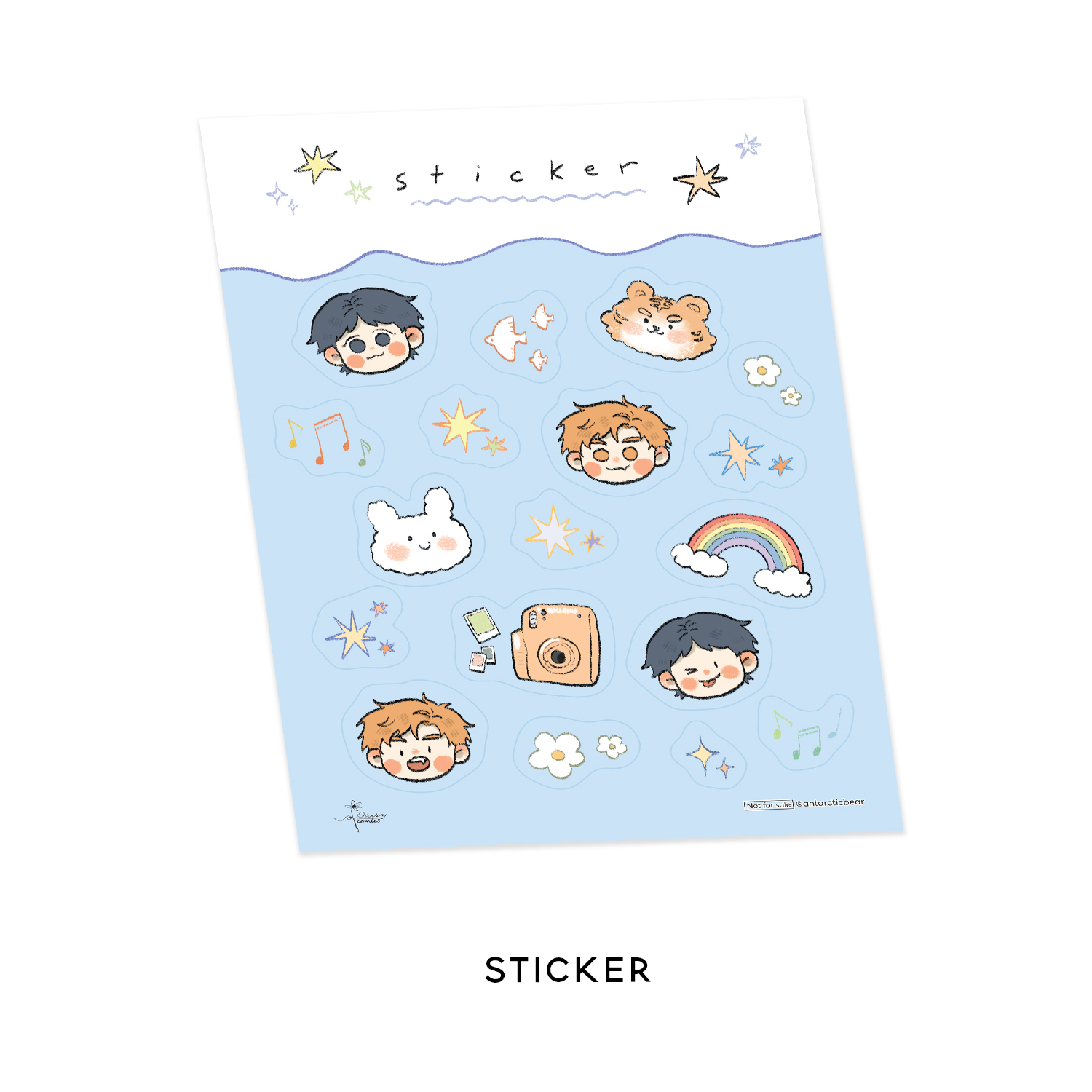 Tớ, Cậu Và Những Điều Lấp Lánh - Tặng Kèm Set Sticker