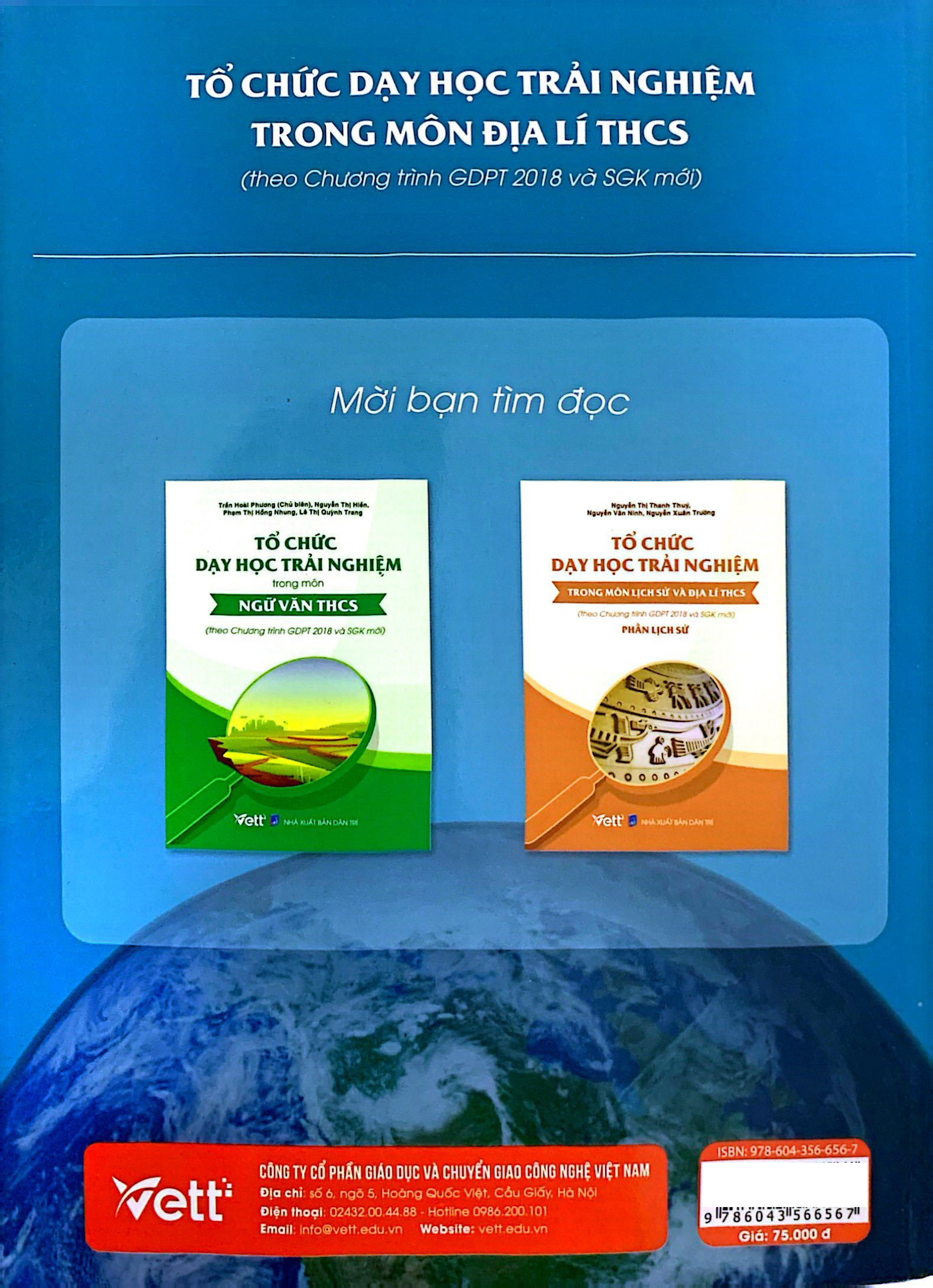 tổ chức dạy học trải nghiệm trong môn lịch sử và địa lí thcs - phần địa lí
