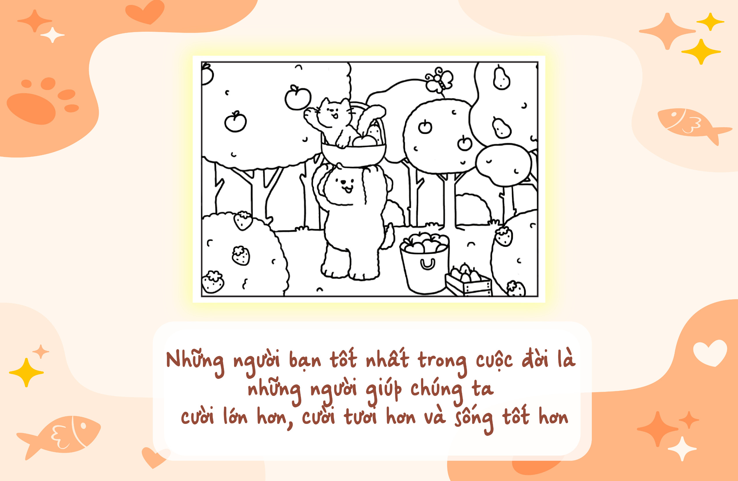 tớ có nuôi một chú mèo cam