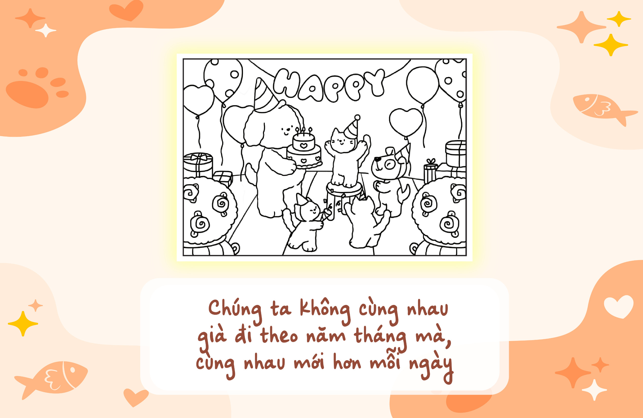 tớ có nuôi một chú mèo cam