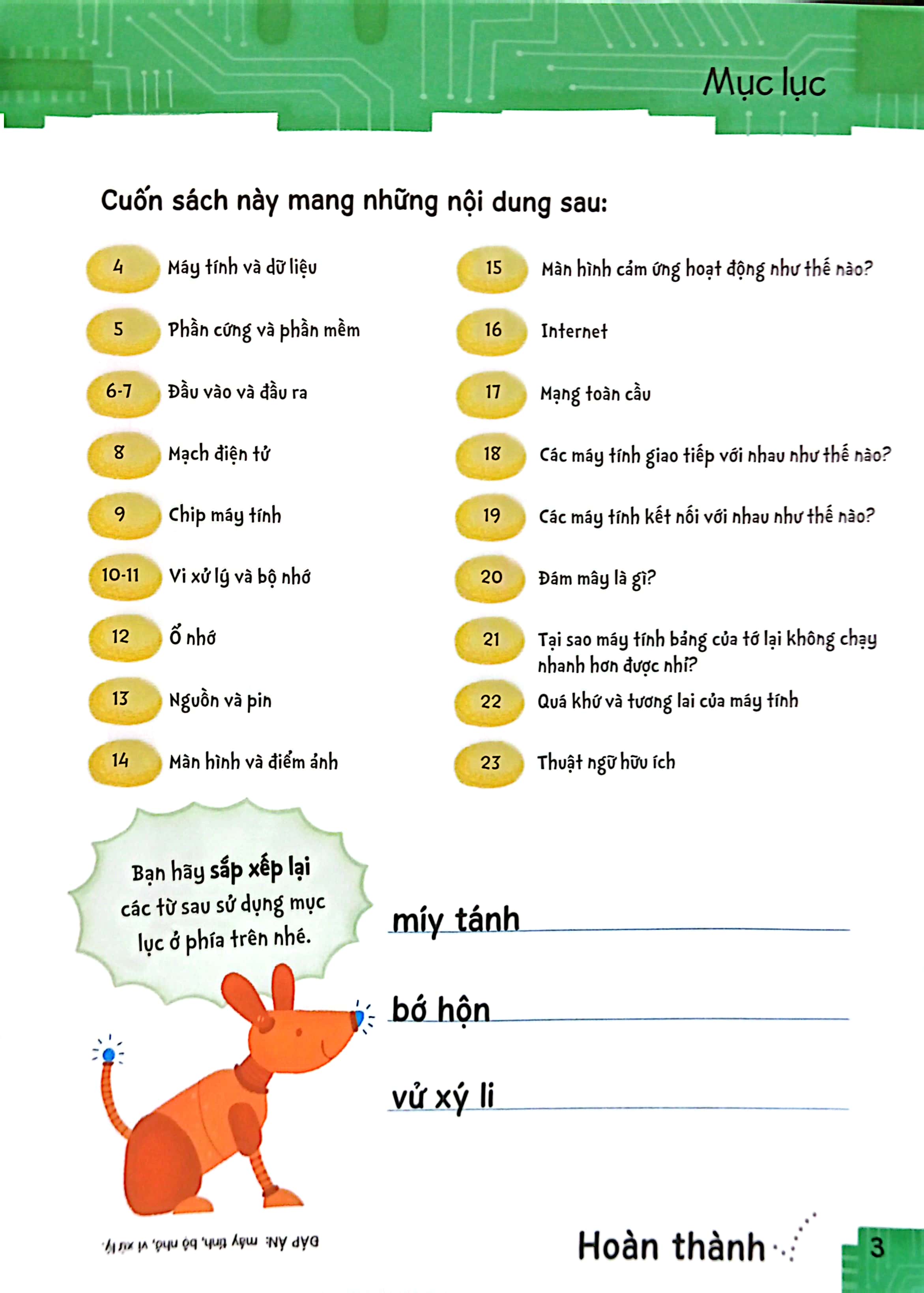 To Den Voi Khoa Hoc May Tinh: May Tinh Bang Hoat Dong Nhu The Nao