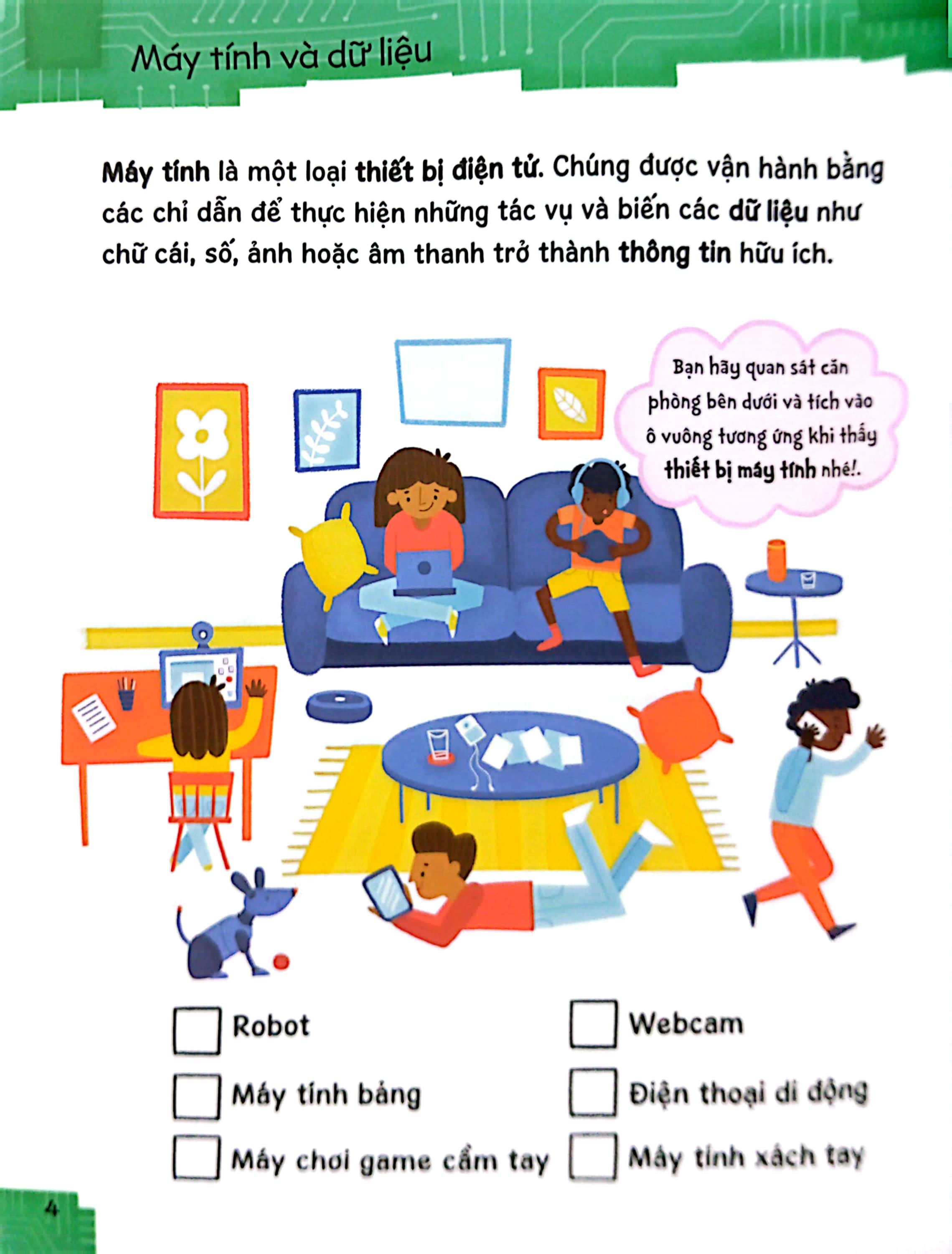 To Den Voi Khoa Hoc May Tinh: May Tinh Bang Hoat Dong Nhu The Nao