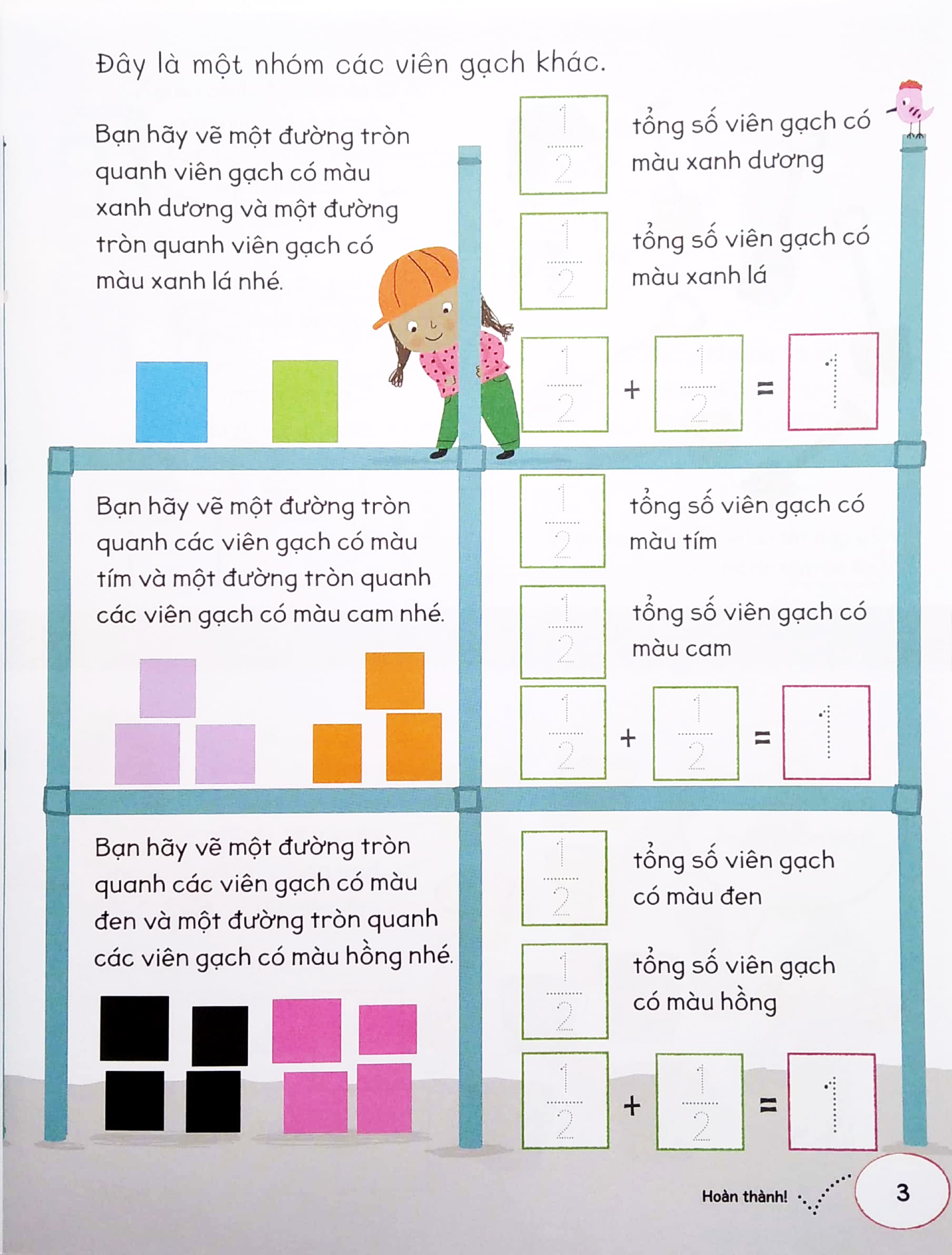 tớ đến với toán học: làm quen với phân số