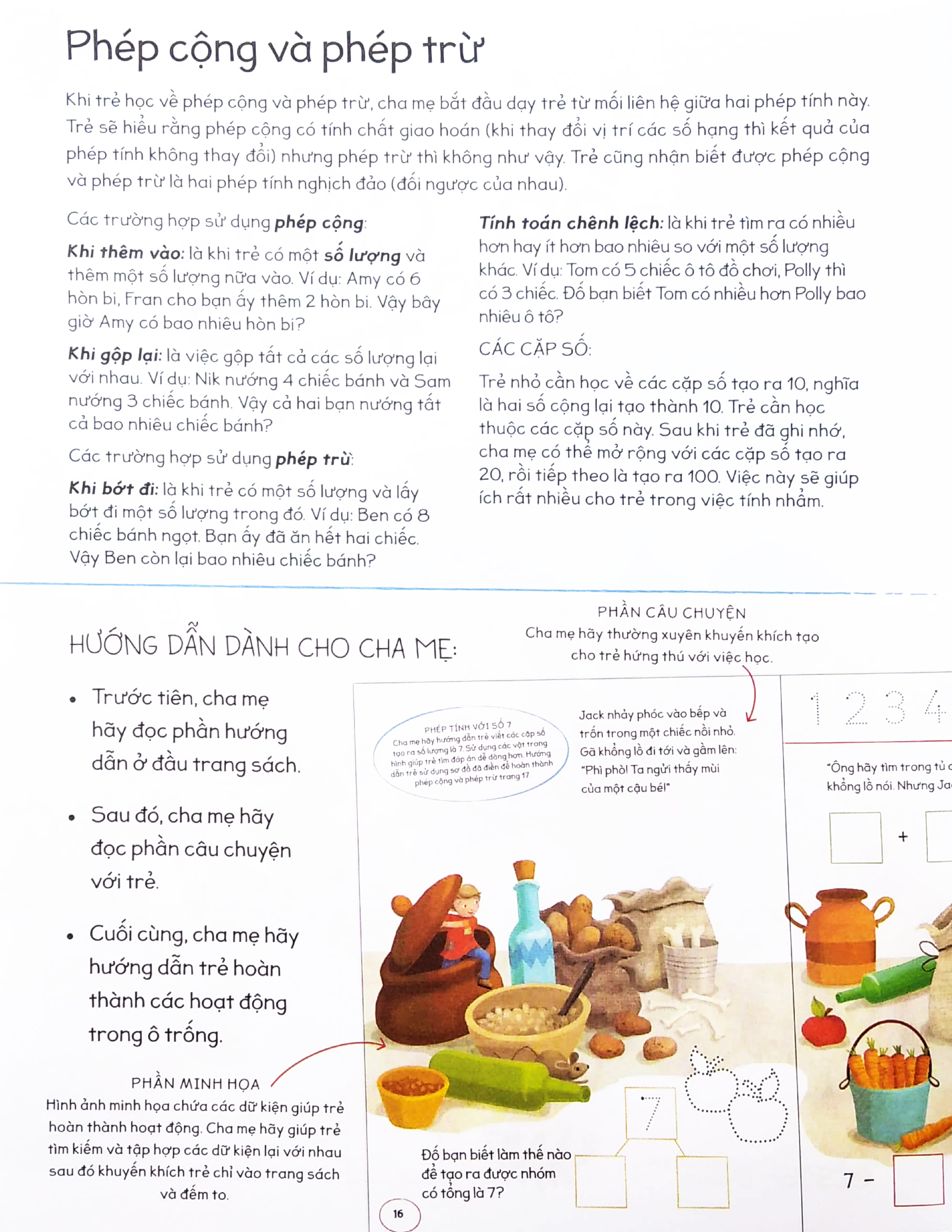 tớ đến với toán học: phép cộng và phép trừ