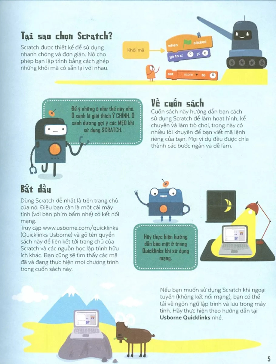 tớ học lập trình - làm quen với lập trình scratch